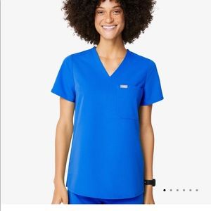 Royal blue Catarina scrub top